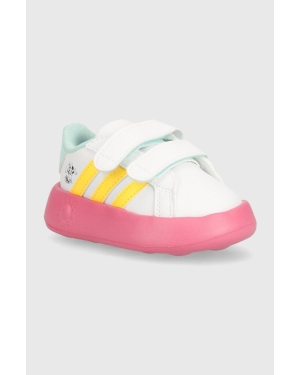 adidas sneakersy dziecięce GRAND COURT MINNIE CF I x Disney kolor różowy