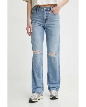 Hollister Co. jeansy damskie high waist KI355-4231-278