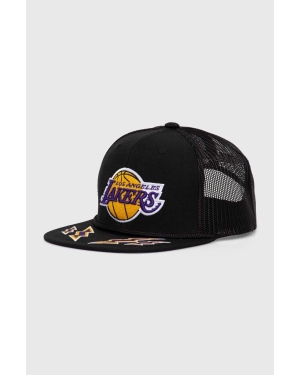 Mitchell&Ness czapka z daszkiem NBA LOS ANGELES LAKERS kolor czarny z aplikacją