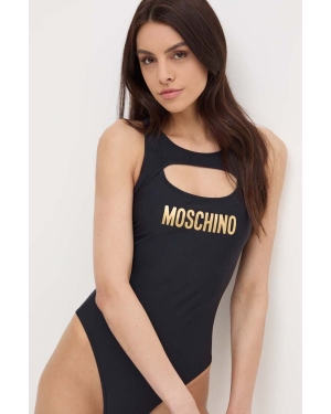 Moschino Underwear jednoczęściowy strój kąpielowy kolor czarny miękka miseczka 241V2A49014901