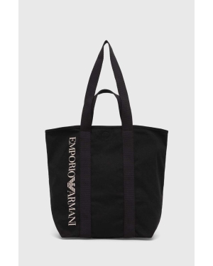 Emporio Armani Underwear torba bawełniana kolor czarny 231795 CC918