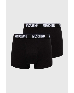 Moschino Underwear bokserki 2-pack męskie kolor czarny 241V1A13144406