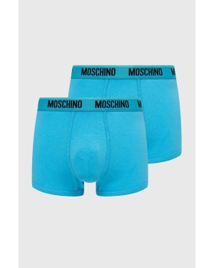 Moschino Underwear bokserki 2-pack męskie kolor niebieski 241V1A13144406