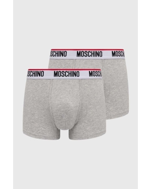 Moschino Underwear bokserki 2-pack męskie kolor szary 241V1A13944300