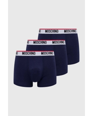 Moschino Underwear bokserki 3-pack męskie kolor granatowy 241V1A13954300