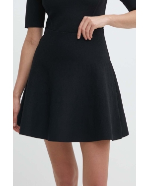 Custommade spódnica Ruth kolor czarny mini rozkloszowana 999264901